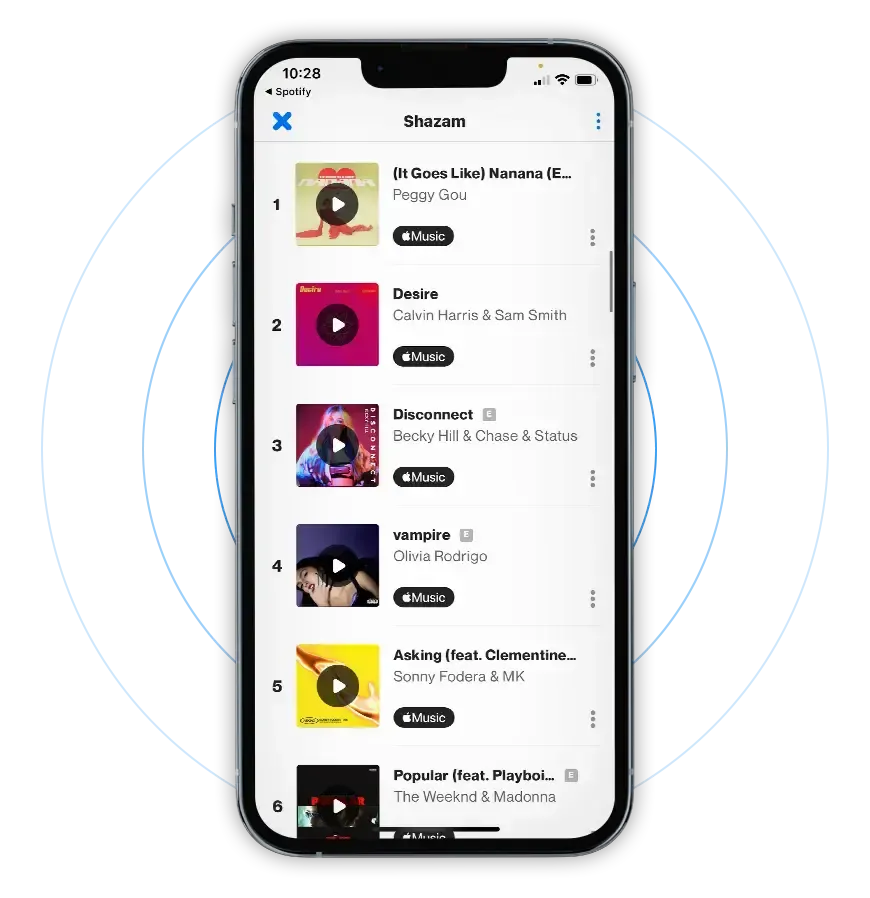 Get Your Music on Shazam